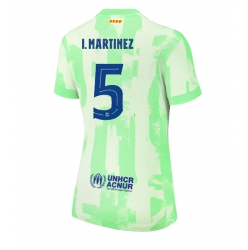 Barcelona Inigo Martinez #5 Tredje Tröja 2024-25 Dam Kortärmad