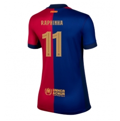 Barcelona Raphinha Belloli #11 Hemmatröja 2024-25 Dam Kortärmad