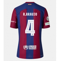 Barcelona Ronald Araujo #4 Hemmatröja 2023-24 Kortärmad