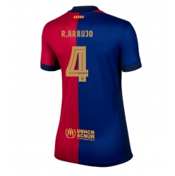 Barcelona Ronald Araujo #4 Hemmatröja 2024-25 Dam Kortärmad