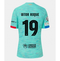 Barcelona Vitor Roque #19 Tredje Tröja 2023-24 Kortärmad