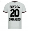 Bayer Leverkusen Alejandro Grimaldo #20 Bortatröja 2023-24 Kortärmad