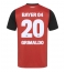 Bayer Leverkusen Alejandro Grimaldo #20 Hemmatröja 2024-25 Kortärmad