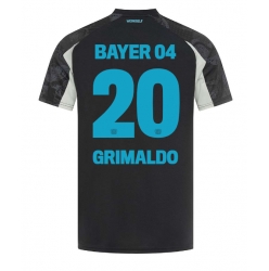 Bayer Leverkusen Alejandro Grimaldo #20 Tredje Tröja 2024-25 Kortärmad