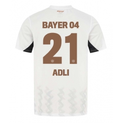 Bayer Leverkusen Amine Adli #21 Bortatröja 2024-25 Kortärmad