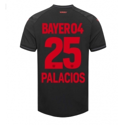 Bayer Leverkusen Exequiel Palacios #25 Hemmatröja 2023-24 Kortärmad