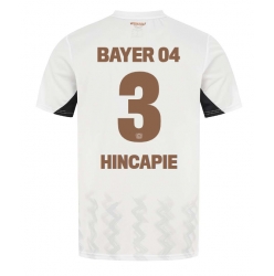 Bayer Leverkusen Piero Hincapie #3 Bortatröja 2024-25 Kortärmad