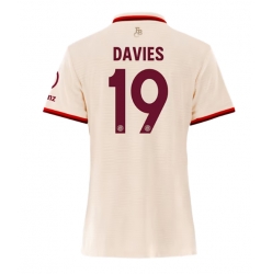 Bayern Munich Alphonso Davies #19 Tredje Tröja 2024-25 Dam Kortärmad