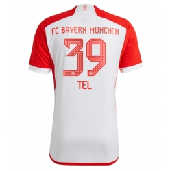 Bayern Munich Mathys Tel #39 Hemmatröja 2023-24 Kortärmad