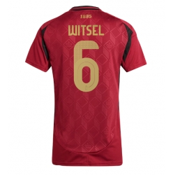 Belgien Axel Witsel #6 Hemmatröja EM 2024 Dam Kortärmad