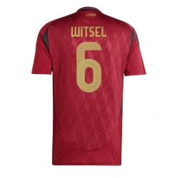 Belgien Axel Witsel #6 Hemmatröja EM 2024 Kortärmad