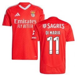 Benfica Angel Di Maria #11 Hemmatröja 2024-25 Kortärmad