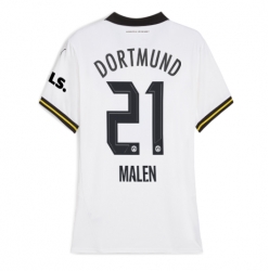 Borussia Dortmund Donyell Malen #21 Tredje Tröja 2024-25 Dam Kortärmad