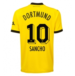 Borussia Dortmund Jadon Sancho #10 Hemmatröja 2023-24 Kortärmad