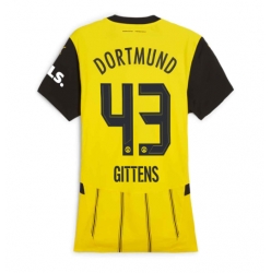 Borussia Dortmund Jamie Bynoe-Gittens #43 Hemmatröja 2024-25 Dam Kortärmad