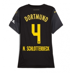 Borussia Dortmund Nico Schlotterbeck #4 Bortatröja 2024-25 Dam Kortärmad