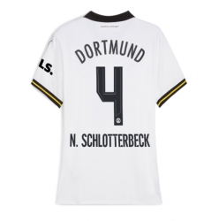 Borussia Dortmund Nico Schlotterbeck #4 Tredje Tröja 2024-25 Dam Kortärmad