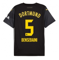 Borussia Dortmund Ramy Bensebaini #5 Bortatröja 2024-25 Kortärmad