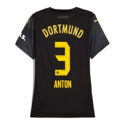 Borussia Dortmund Waldemar Anton #3 Bortatröja 2024-25 Dam Kortärmad