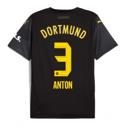 Borussia Dortmund Waldemar Anton #3 Bortatröja 2024-25 Kortärmad