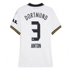 Borussia Dortmund Waldemar Anton #3 Tredje Tröja 2024-25 Dam Kortärmad