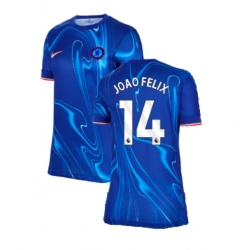 Chelsea Joao Felix #14 Hemmatröja 2024-25 Dam Kortärmad