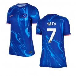 Chelsea Pedro Neto #7 Hemmatröja 2024-25 Dam Kortärmad