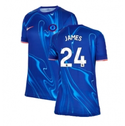 Chelsea Reece James #24 Hemmatröja 2024-25 Dam Kortärmad