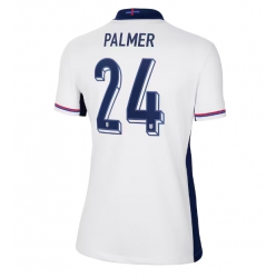 England Cole Palmer #24 Hemmatröja EM 2024 Dam Kortärmad