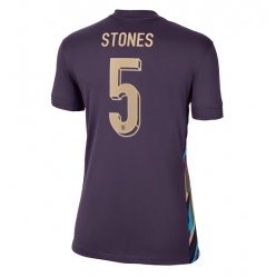 England John Stones #5 Bortatröja EM 2024 Dam Kortärmad