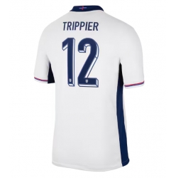 England Kieran Trippier #12 Hemmatröja EM 2024 Kortärmad