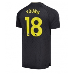 Everton Ashley Young #18 Bortatröja 2024-25 Kortärmad