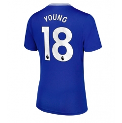 Everton Ashley Young #18 Hemmatröja 2024-25 Dam Kortärmad