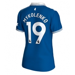 Everton Vitaliy Mykolenko #19 Hemmatröja 2023-24 Dam Kortärmad