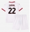 Fotbollsset Barn AC Milan Emerson Royal #22 Bortatröja 2024-25 Mini-Kit Kortärmad (+ korta byxor)