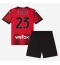 Fotbollsset Barn AC Milan Fikayo Tomori #23 Hemmatröja 2023-24 Mini-Kit Kortärmad (+ korta byxor)