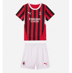 Fotbollsset Barn AC Milan Hemmatröja 2024-25 Mini-Kit Kortärmad (+ korta byxor)