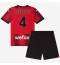 Fotbollsset Barn AC Milan Ismael Bennacer #4 Hemmatröja 2023-24 Mini-Kit Kortärmad (+ korta byxor)