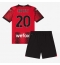 Fotbollsset Barn AC Milan Pierre Kalulu #20 Hemmatröja 2023-24 Mini-Kit Kortärmad (+ korta byxor)