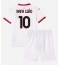 Fotbollsset Barn AC Milan Rafael Leao #10 Bortatröja 2024-25 Mini-Kit Kortärmad (+ korta byxor)