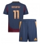 Fotbollsset Barn AS Roma Artem Dovbyk #11 Tredje Tröja 2024-25 Mini-Kit Kortärmad (+ korta byxor)