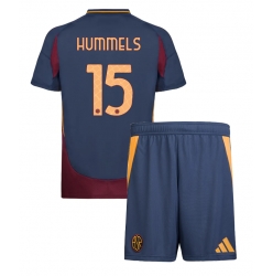 Fotbollsset Barn AS Roma Mats Hummels #15 Tredje Tröja 2024-25 Mini-Kit Kortärmad (+ korta byxor)