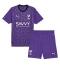 Fotbollsset Barn Al-Hilal Tredje Tröja 2024-25 Mini-Kit Kortärmad (+ korta byxor)