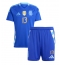 Fotbollsset Barn Argentina Cristian Romero #13 Bortatröja Copa America 2024 Mini-Kit Kortärmad (+ korta byxor)