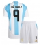 Fotbollsset Barn Argentina Julian Alvarez #9 Hemmatröja Copa America 2024 Mini-Kit Kortärmad (+ korta byxor)