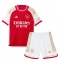 Fotbollsset Barn Arsenal Eddie Nketiah #14 Hemmatröja 2023-24 Mini-Kit Kortärmad (+ korta byxor)