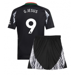 Fotbollsset Barn Arsenal Gabriel Jesus #9 Bortatröja 2024-25 Mini-Kit Kortärmad (+ korta byxor)