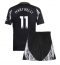 Fotbollsset Barn Arsenal Gabriel Martinelli #11 Bortatröja 2024-25 Mini-Kit Kortärmad (+ korta byxor)