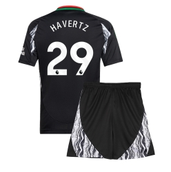 Fotbollsset Barn Arsenal Kai Havertz #29 Bortatröja 2024-25 Mini-Kit Kortärmad (+ korta byxor)