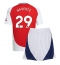 Fotbollsset Barn Arsenal Kai Havertz #29 Hemmatröja 2024-25 Mini-Kit Kortärmad (+ korta byxor)